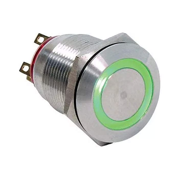 E-SWITCH ANTI VANDAL SW, SPST-NO/NC, 2A, 24VDC, PV4F2Y011-314.