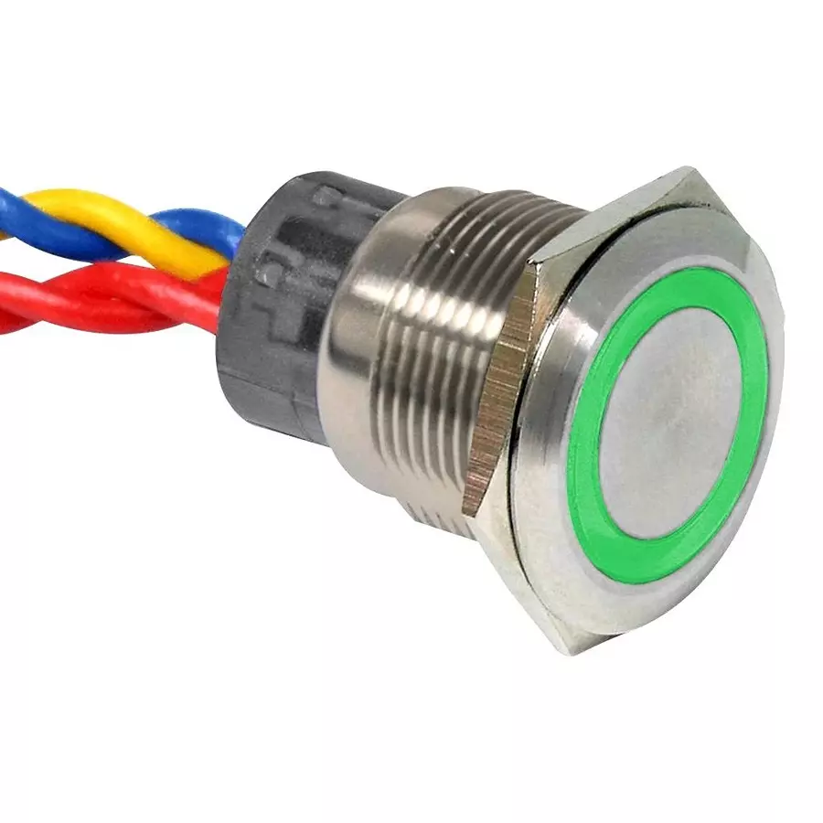E-SWITCH VANDAL SWITCH, SPDT, 3A, 250VAC, ULV4FW3SS331.