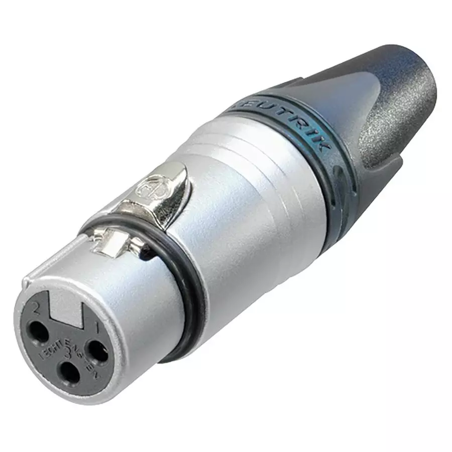 NEUTRIK SOCKET, XLR, HEAT RESIST, 3POLE, NC3FXX-HE