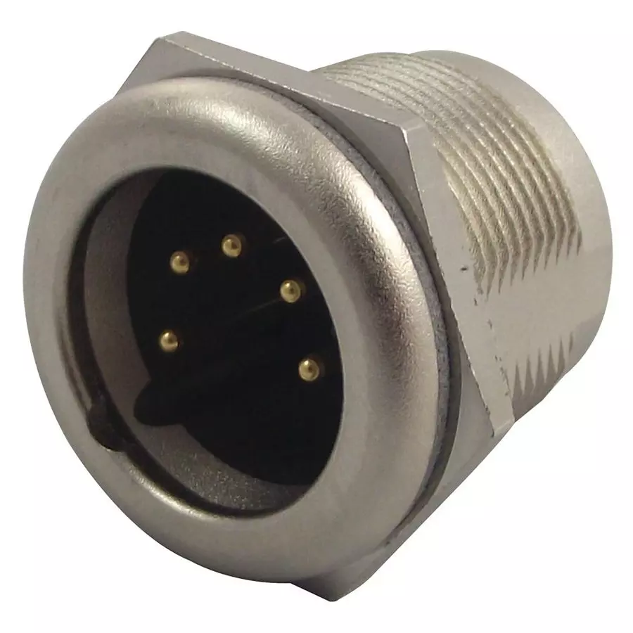 NEUTRIK SOCKET, XLR, MALE, PANEL, 5POLE, NC5MPR-HD