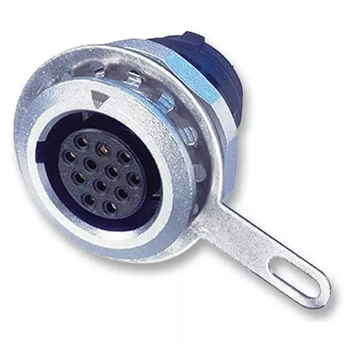 NEUTRIK SOCKET, PANEL MOUNT, 12POLE, MRF12