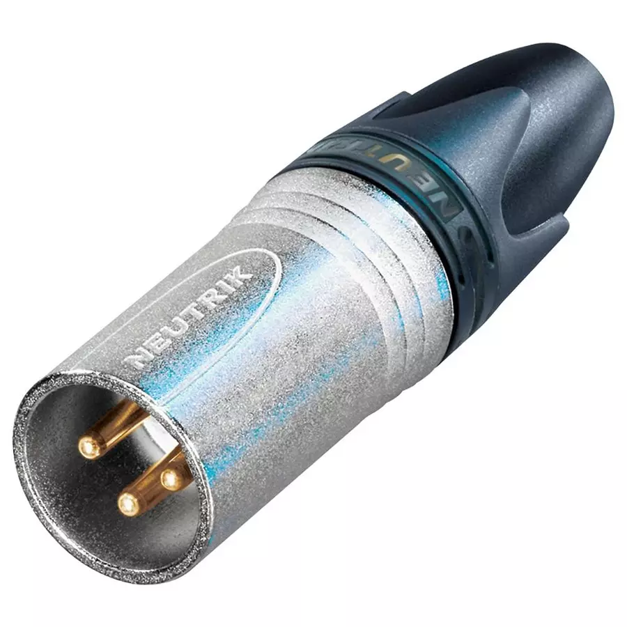 NEUTRIK PLUG, XLR-EMC, FREE, 3WAY, NC3MXX-EMC