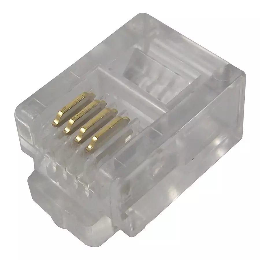 LUMBERG PLUG, RJ11, 6/4WAY, P 127 (Pack of 100)