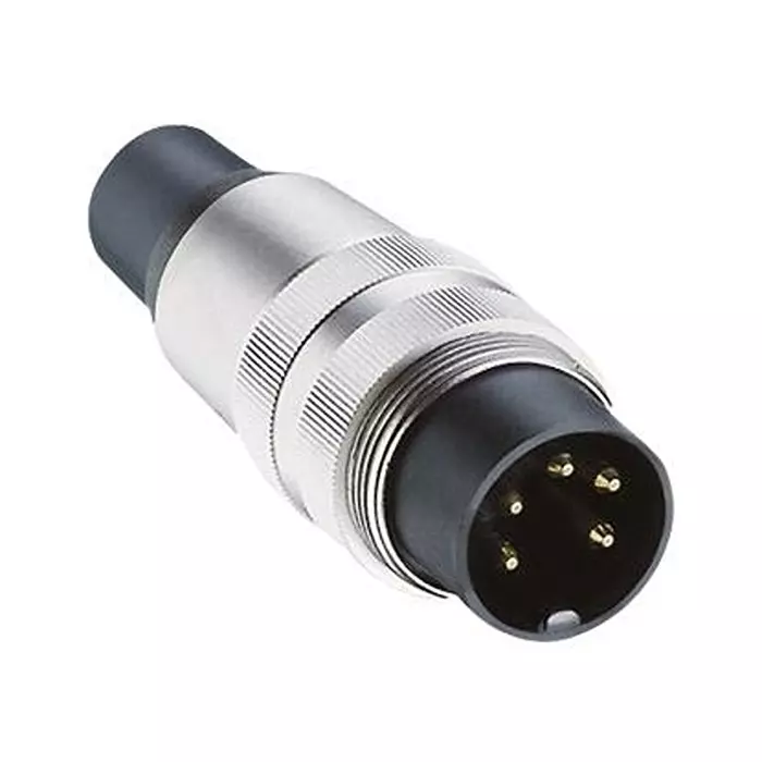 LUMBERG CIRCULAR CONNECTOR, 4POS, RCPT, CABLE, SV 40-8