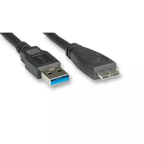 ROLINE CABLE, USB 3.0 A-MICRO B PLUG, 3M, BLK, 11.02.8877