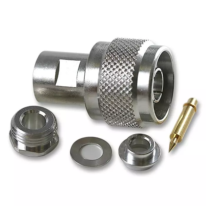RADIALL RF COAXIAL, N, STRAIGHT PLUG, 50OHM, R161006000