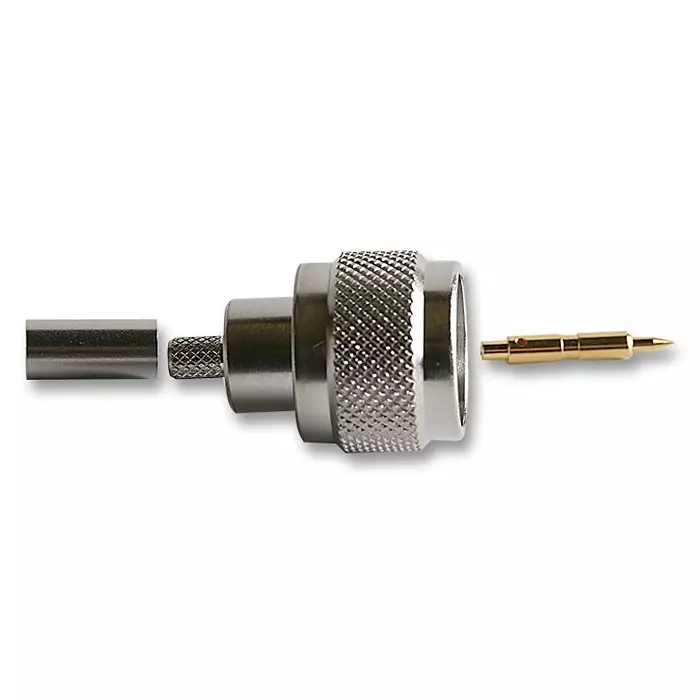 RADIALL RF COAXIAL, N, STRAIGHT PLUG, 50OHM, R161083000