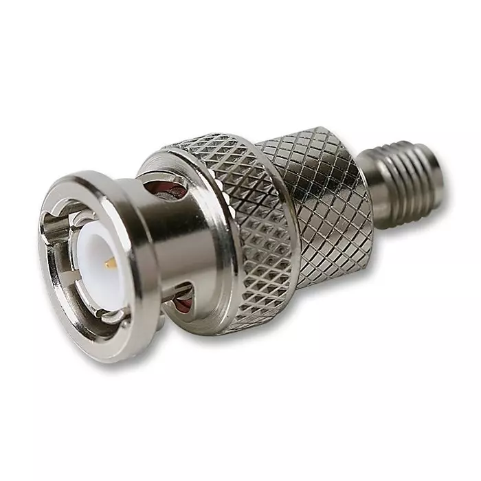 RADIALL ADAPTOR, SMA JACK, BNC PLUG, 50OHM, R191305000