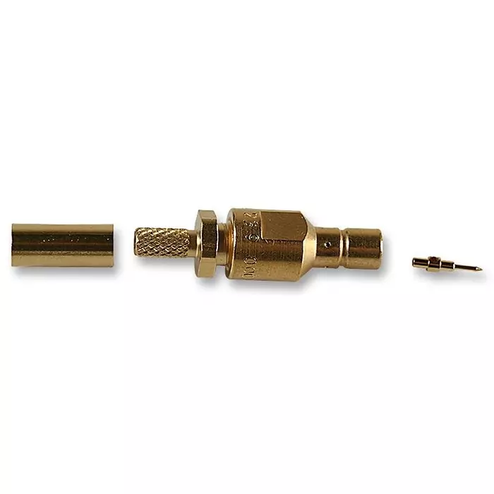 RADIALL RF COAXIAL, SMB, STRAIGHT JACK, 50OHM, R114239000