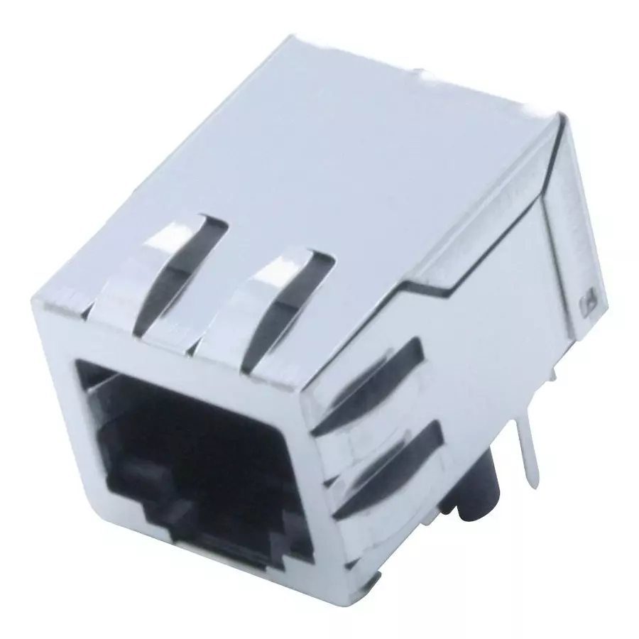 STEWART CONNECTOR CONNECTOR, RJ45, JACK, 8P8C, TH, SS-6488S-A-PG4-BA