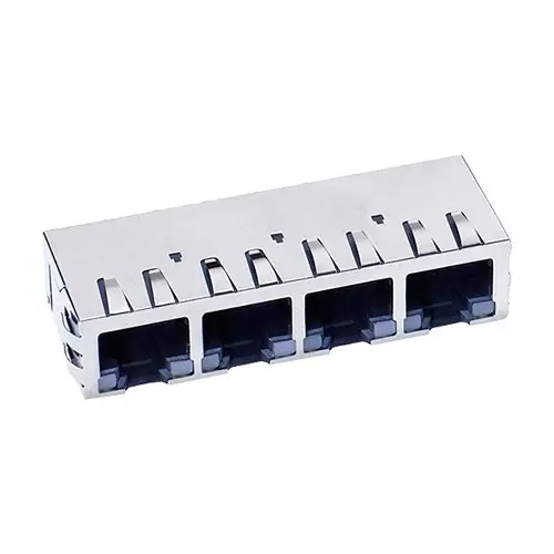 STEWART CONNECTOR CONNECTOR, RJ45, JACK, 8P8C, TH, SS71800-041F