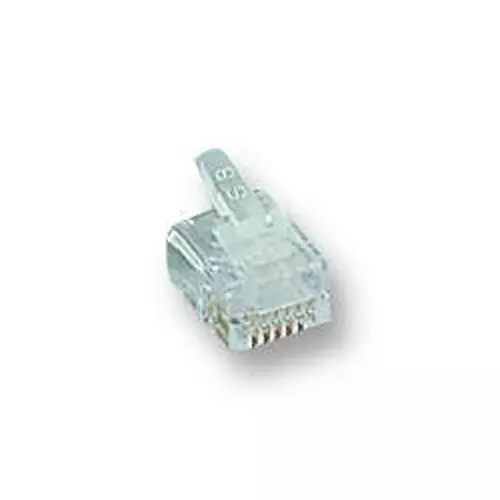 STEWART CONNECTOR PLUG, MODULAR, 6WAY, PK10, 940-SP-3066 (Pack of 10)
