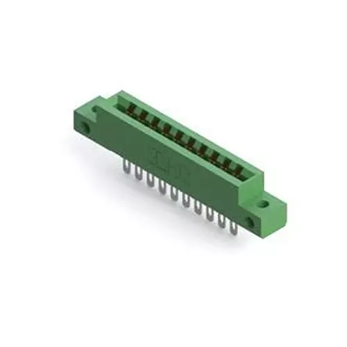 EDAC CARD EDGE CONN, SINGLE SIDE, 10POS, LUG, 306-010-500-112