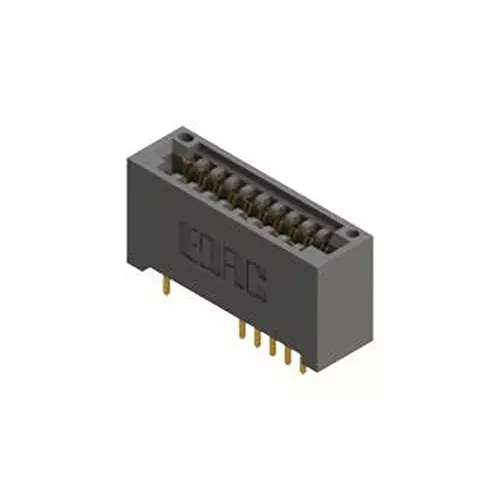 EDAC CARD EDGE CONN, DUAL SIDE, 20POS, TH, 395-020-521-201