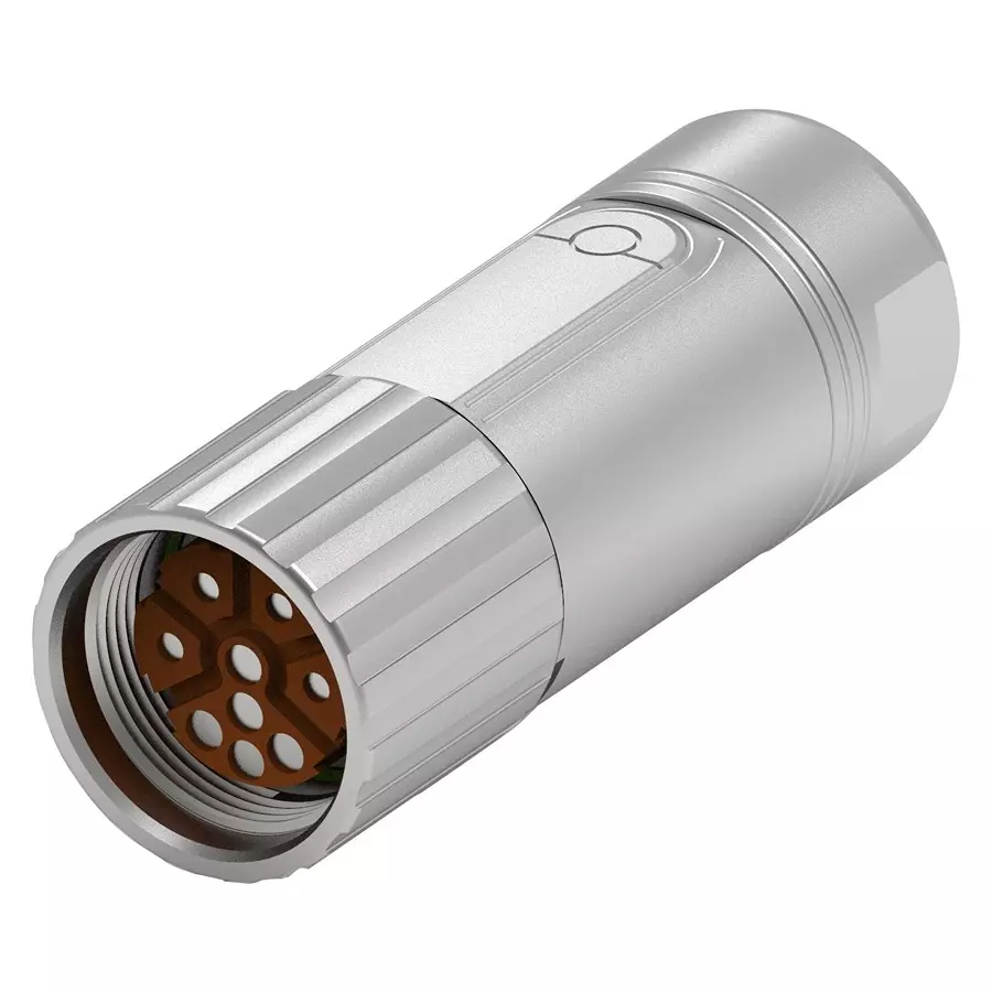 INTERCONTEC - TE CONNECTIVITY CIRCULAR CONN, PLUG, 9POS, CABLE, BSTA082NN00590235000