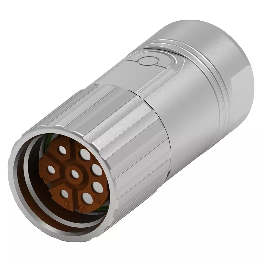 INTERCONTEC - TE CONNECTIVITY CIRCULAR CONN, PLUG, 8POS, CABLE, BSTA108NN00420236000