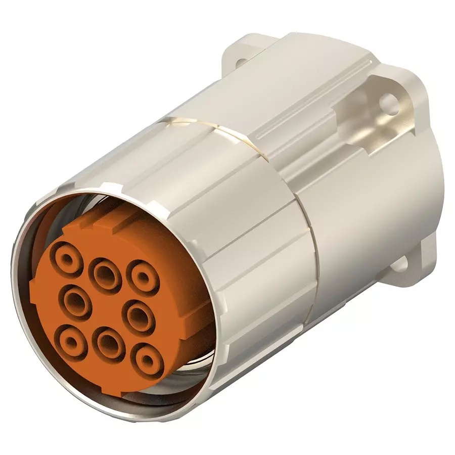 INTERCONTEC - TE CONNECTIVITY CIRCULAR CONN, PLUG, 9POS, PANEL, CDFA265NN00000001000