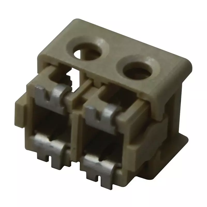 TE CONNECTIVITY Connector, Blue, Smt, 20Awg, 2Way, 1-2106003-2