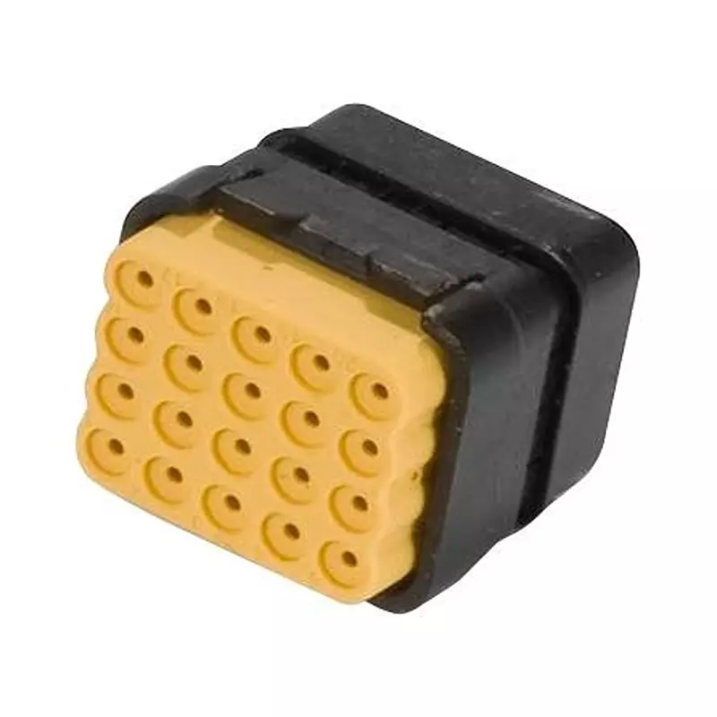TE CONNECTIVITY Insert Module, Key N, Rcpt, 20Pos, 4Row, Dmc-M 20-22 Bn