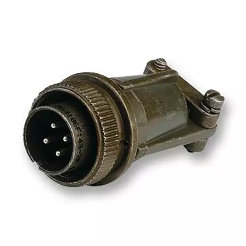 ITT CANNON CONNECTOR, CIRC, 28-22, 6WAY, SIZE 28, MS3106E28-22PY