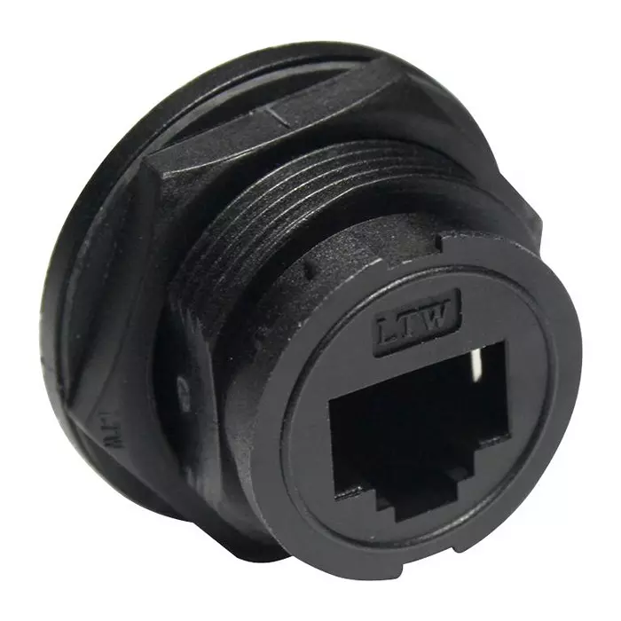 AMPHENOL LTW Sealed Connector, Rj45, Rcpt, 8P, Panel, RJS-5EPFFP-LC7002