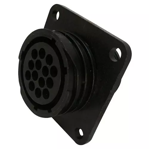 AMPHENOL INDUSTRIAL Circular MIL Spec Equivalent Connectors CIRCULAR, SIZE 18, 10WAYS, SKT, ACS00E18-1S-025