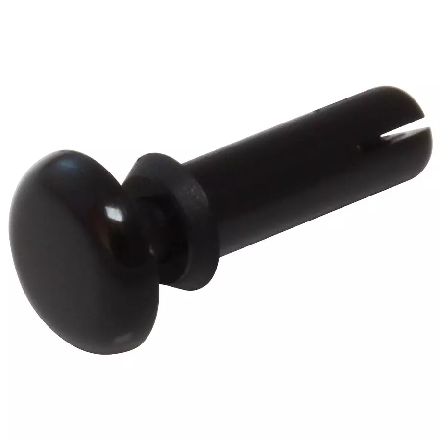 ESSENTRA COMPONENTS Plastic Rivets SNAP RIVET, NYLON 6, 5.2MM, BLACK, PK100, SR 5075B (Pack of 100)