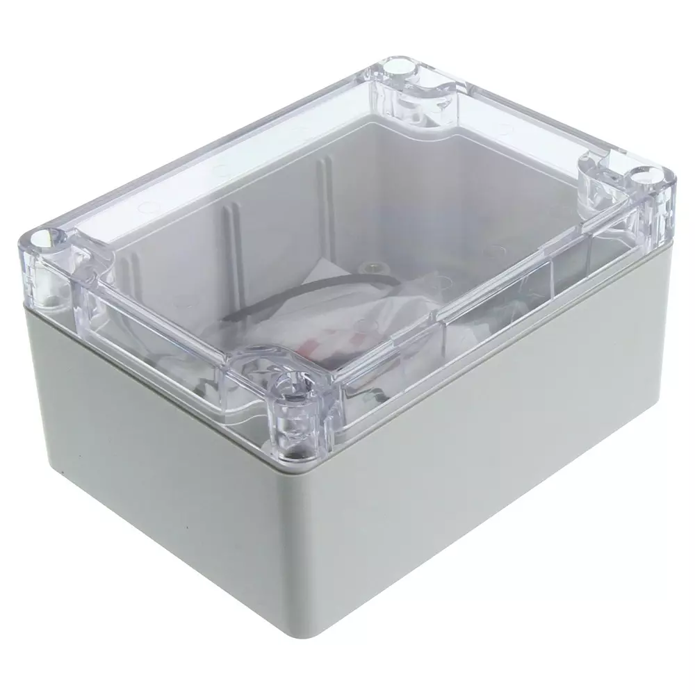HAMMOND Plastic Enclosures ENCLOSURE, WATERTIGHT, PC, 1554F2GYCL