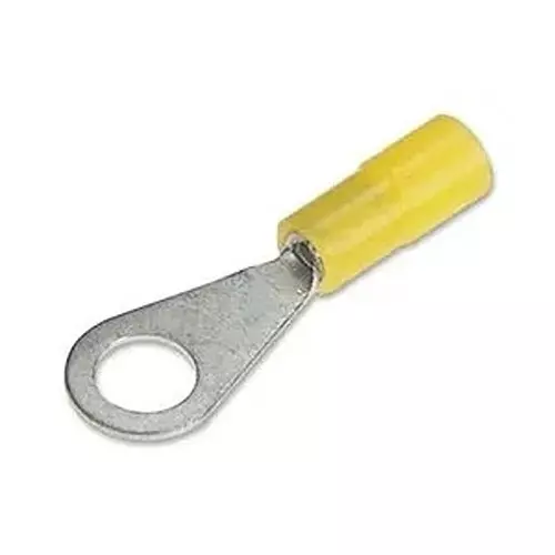 MULTICOMP PRO Ring Crimp Terminals CRIMP TERMINAL, RING, 3MM, PK100, DNR05-3 (Pack of 100)