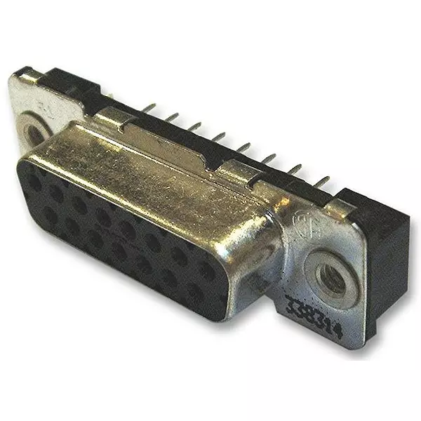 AMP - TE CONNECTIVITY SOCKET, D, B/L & 4-40UNC, 9WAY, 1-338313-2