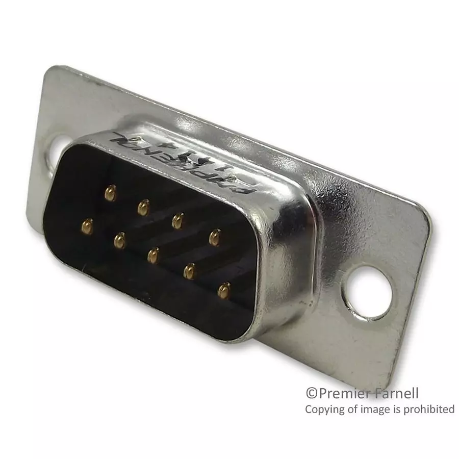 AMPHENOL COMMUNICATIONS SOLUTIONS CONNECTOR, D SUB, PLUG, 9POS, L777SDE09POL2