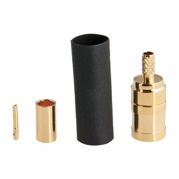 AMPHENOL RF RF COAXIAL, SMB, STRAIGHT PLUG, 50OHM, SMB6121A1-3GT30G-5-50