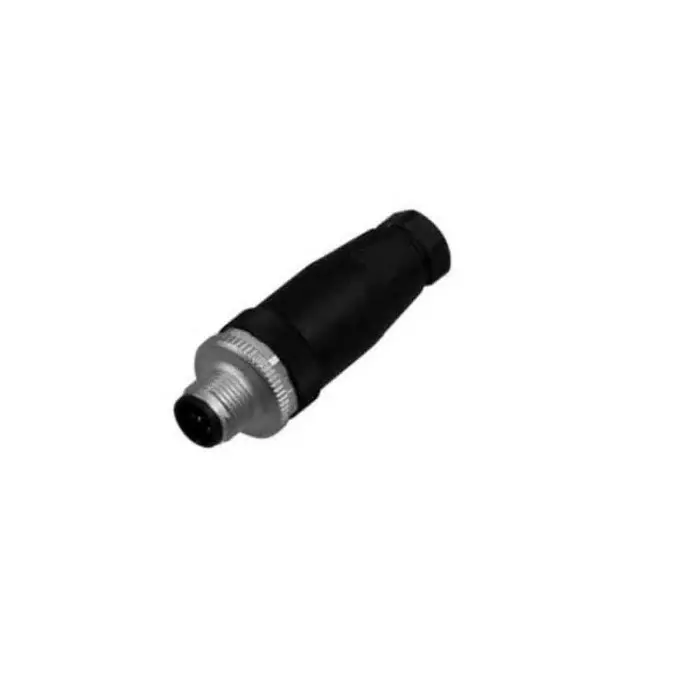 PEPPERL+FUCHS Circular Connector 4 Contacts Cable Mount M12 Connector Plug Male IP67 Series, V1S-G-BK