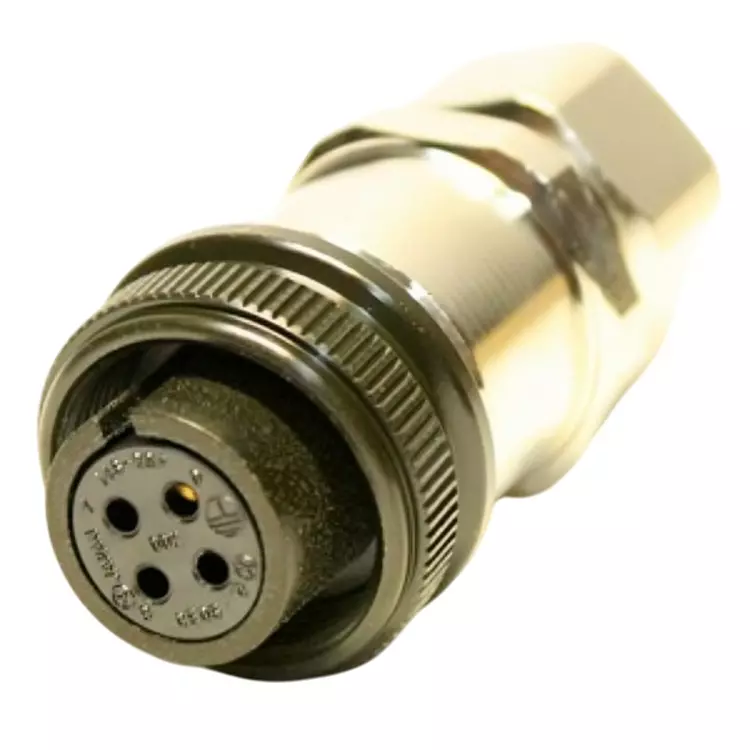 Mitsubishi Electric Power Connector Gold Plated Copper for HA-FF EC Motors, MR-PWCNF