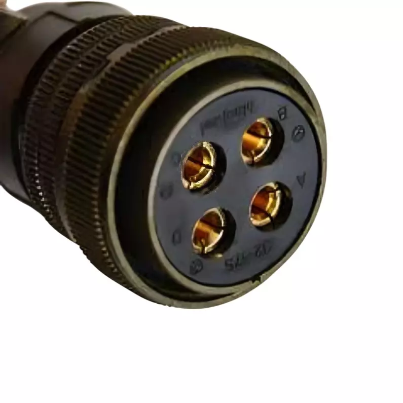 Mitsubishi Electric Power Connecter Set Straight Type EN Compliant for HF-SP,HG-SR702/7024, HG-JR703/7034/903/9034 Motor, MR-PWCNS3