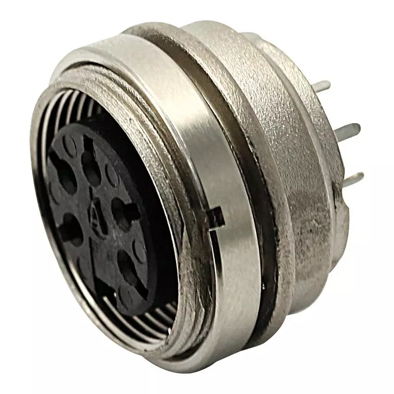 AMPHENOL SINE/TUCHEL Circular Connector, RCPT, 4POS, SOLDER, T 3303 400