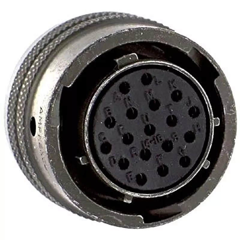 AMPHENOL INDUSTRIAL Circular Connector RCPT SIZE 14, 18POS, CABLE, PT06E-14-18S