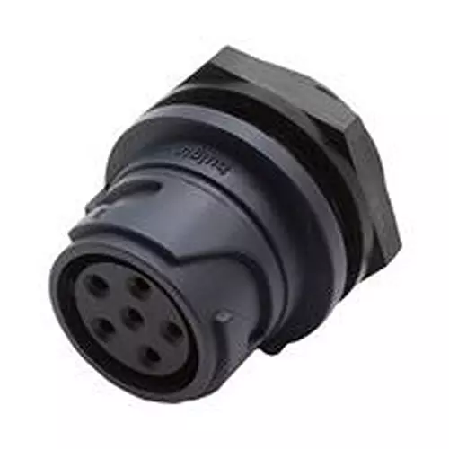BULGIN LIMITED Circular Connector, RCP, 6POS, CRIMP, PXP4012/06S.