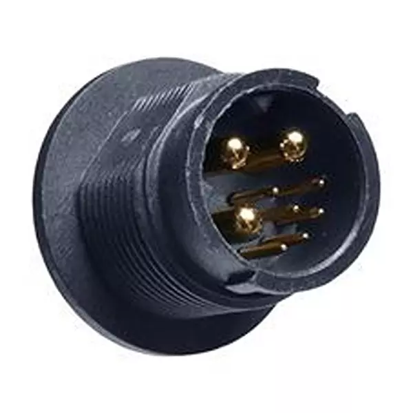 AMPHENOL LTW Circular Connector, RCPT, 9POS, PCB, AAAA-BML09000105