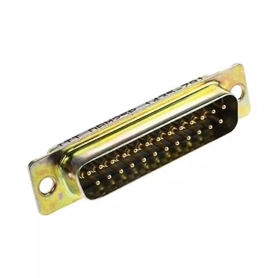ITT CANNON D Sub Conn, Plug, 25Pos, Db, Solder, DBMM25PE