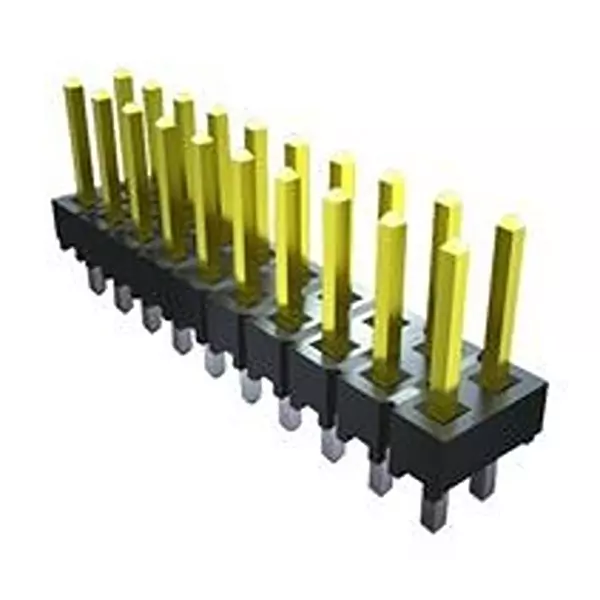 SAMTEC Connector, Header, 6Pos, 1Row, 2.54 mm, TSW-106-17-T-S (Pack of 10)