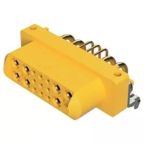 POSITRONIC Rect Pwr Conn, R/A Rcpt, 17Pos, Pcb, GFSH89F47LN/AA