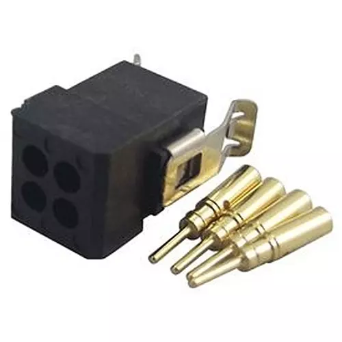 HARWIN Connector, Plug, 2 mm, 4 Way, M80-8120405