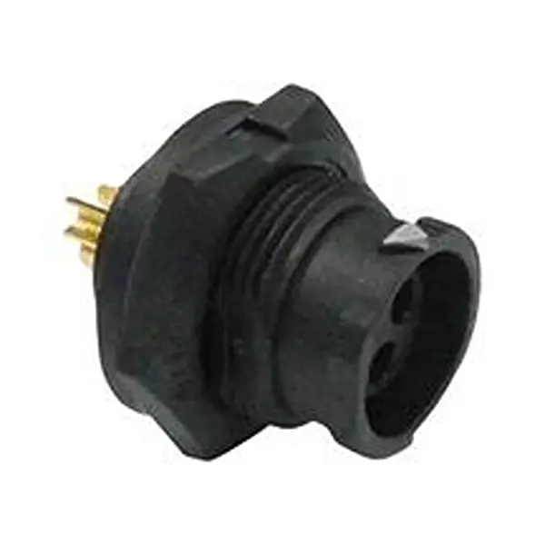 AMPHENOL LTW Industrial Cir Conn, Rcpt, 6Pos, Solder, BD-06PMFS-QC8001