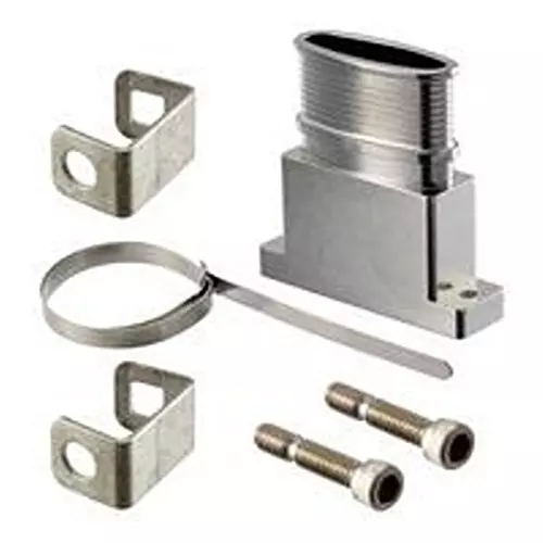 ITT CANNON Band Tied Backshell, 180Deg, 51Pos, Alum, Mdm-Bt-51Te-Sjs