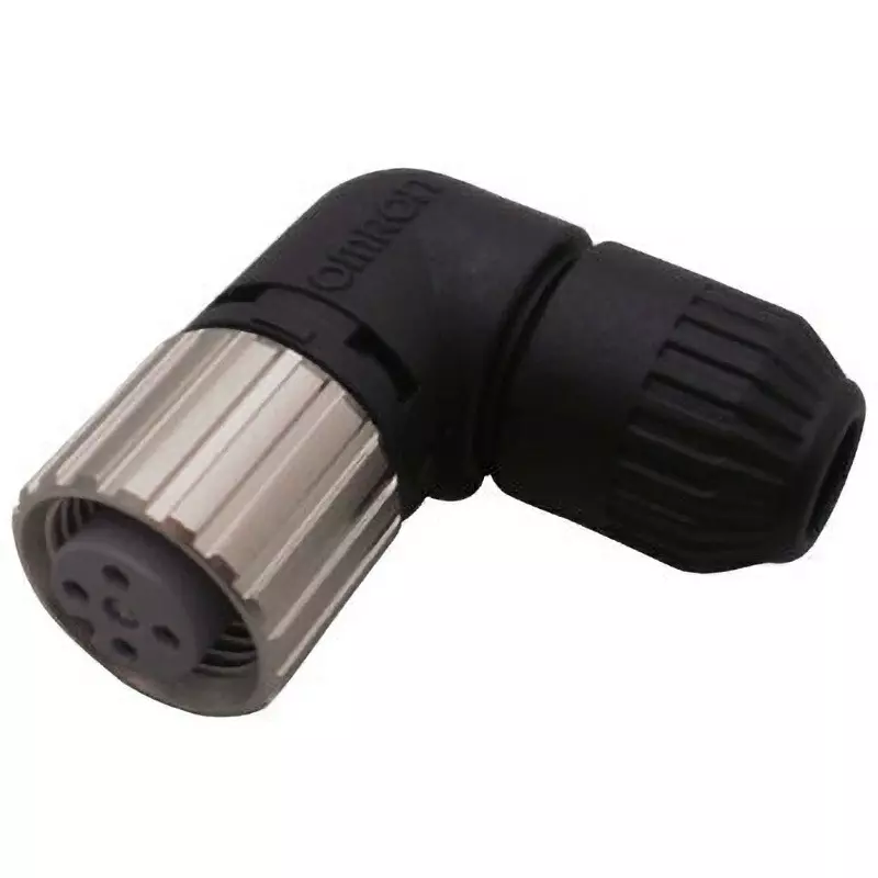 Omron Circular Waterproof Connector Solder AC/DC 250 V Rated Voltage 4 Pole, XS2 Series