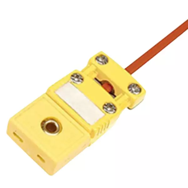 Omega SMPW Series Thermocouple Connector Miniature Yellow Type-K 2 Positions, SMPW-K-F