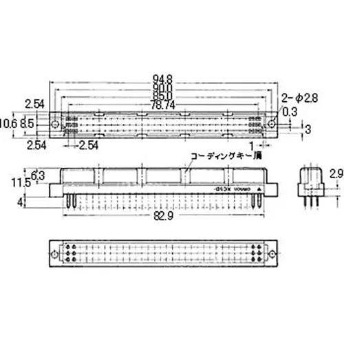 Omron Din Style Connector 10⁶ mohm or more (at 100 V DC), XC5D-9631-0