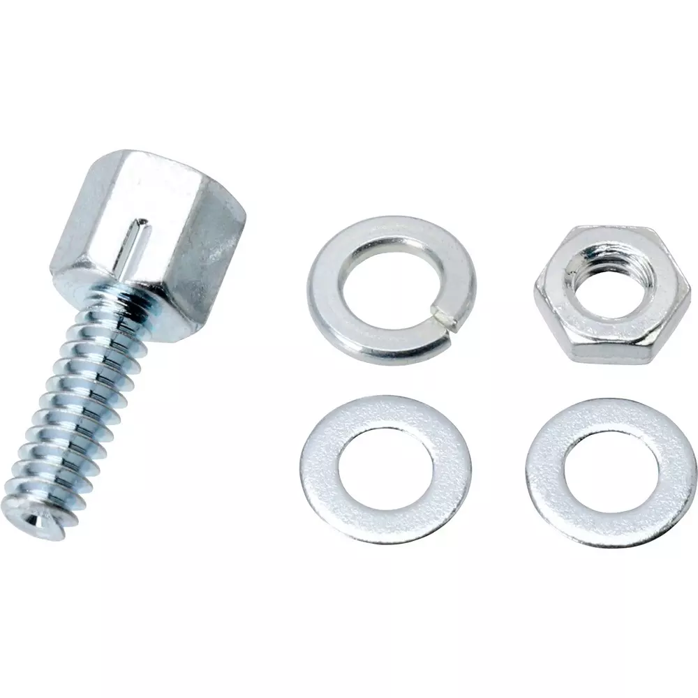 JAE D-Sub Connector Mating Base (Hexagon) A Screw # 4-40, D20418-2R
