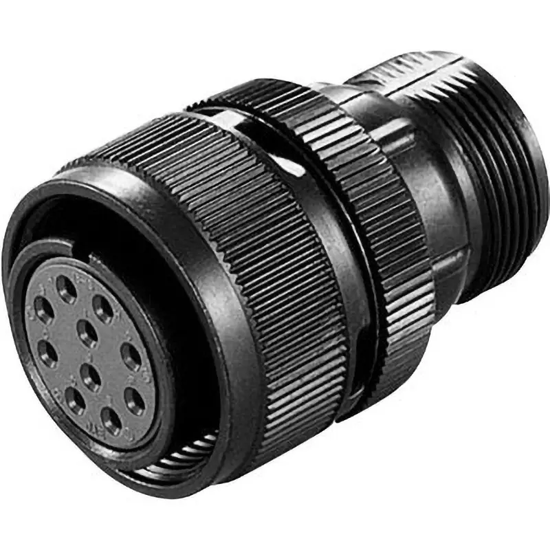 JAE Straight Plug Pin / Socket Insert Round Type 3 Pole 5000 mΩ or more, N/MS3106B18-21S